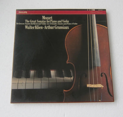 Arthur Grumiaux – Mozart Violin Sonatas Complete 5LP Box