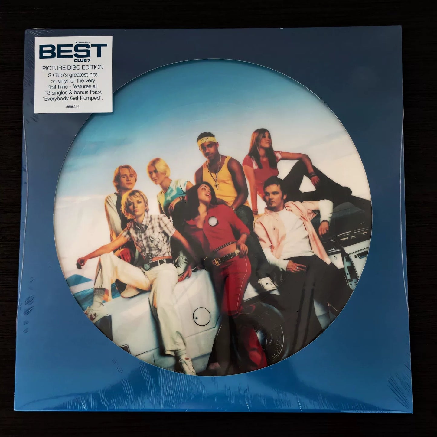 S Club 7 – Best: The Greatest Hits of S Club 7 Picture Disc Vinyl LP