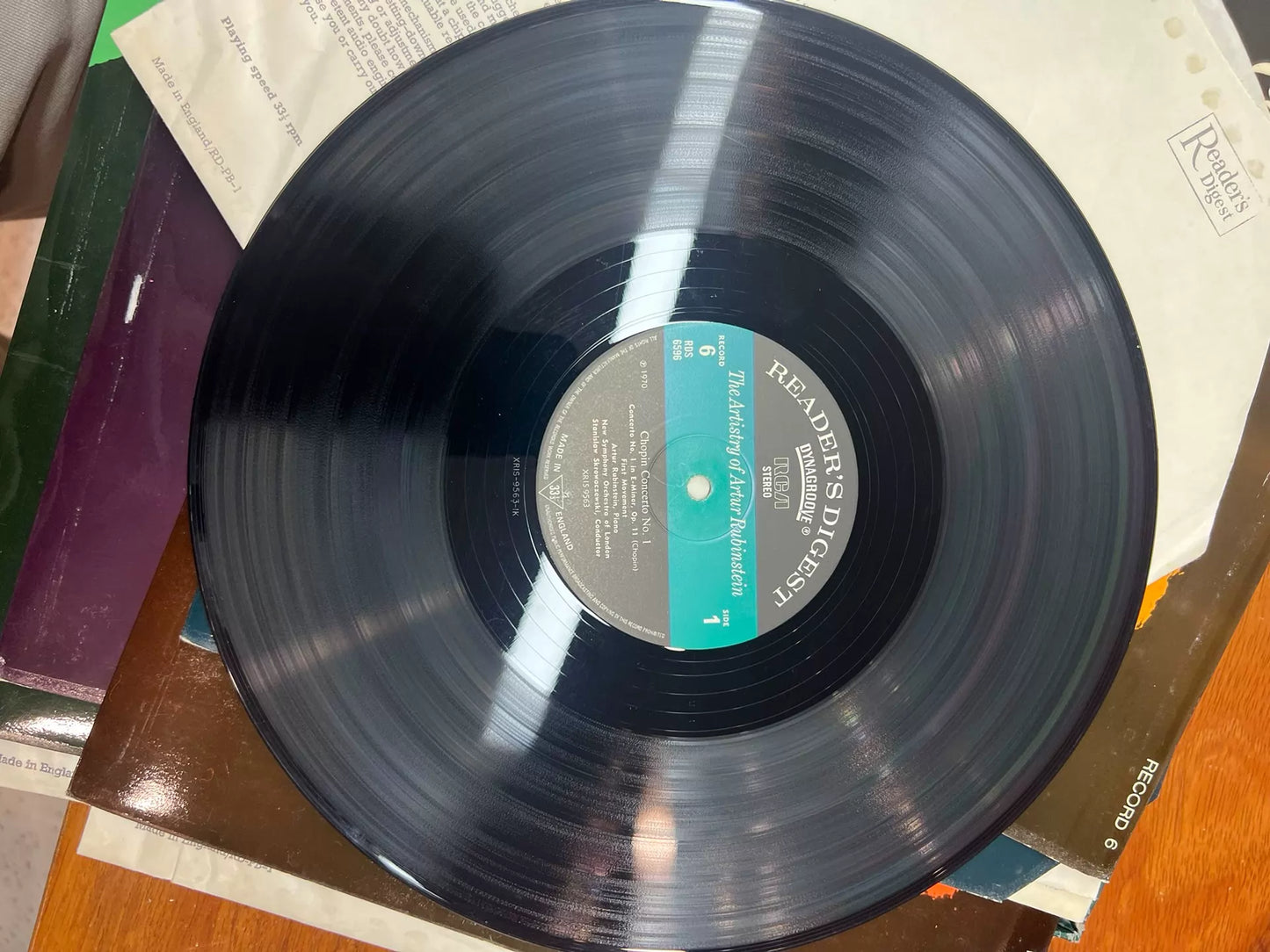 Rare Six-LP Collector Box Set – As Photographed