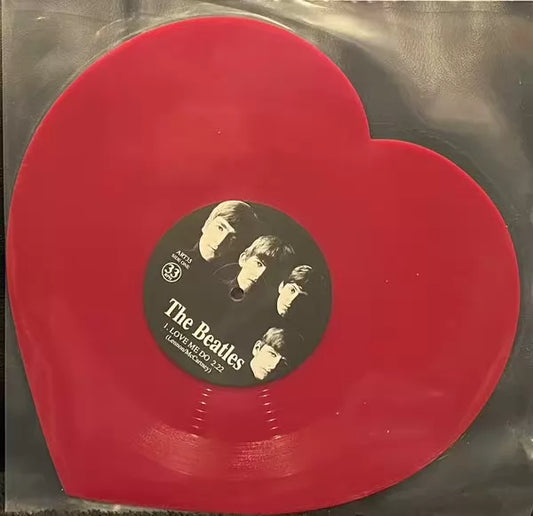 The Beatles – Love Me Do – Heart-Shaped Red Vinyl