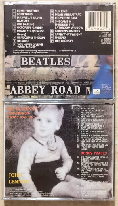 The Beatles / John Lennon – Abbey Road + The Alternate – 2CD Bundle