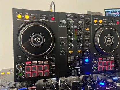Pioneer DJ DDJ-400 – Used DJ Controller – actual item photograph 2