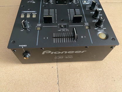 Pioneer DJM-400 – Two-Channel DJ Mixer – actual item photograph 3