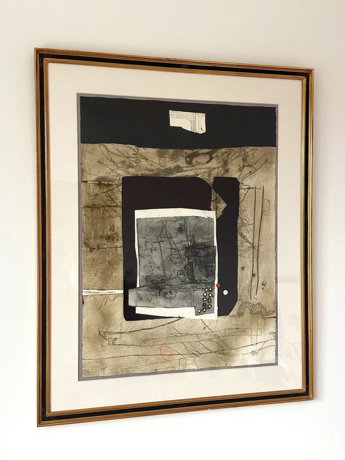 Antoni Clavé – Signed Carborundum Etching, Framed 100 × 80 cm — original seller image 3
