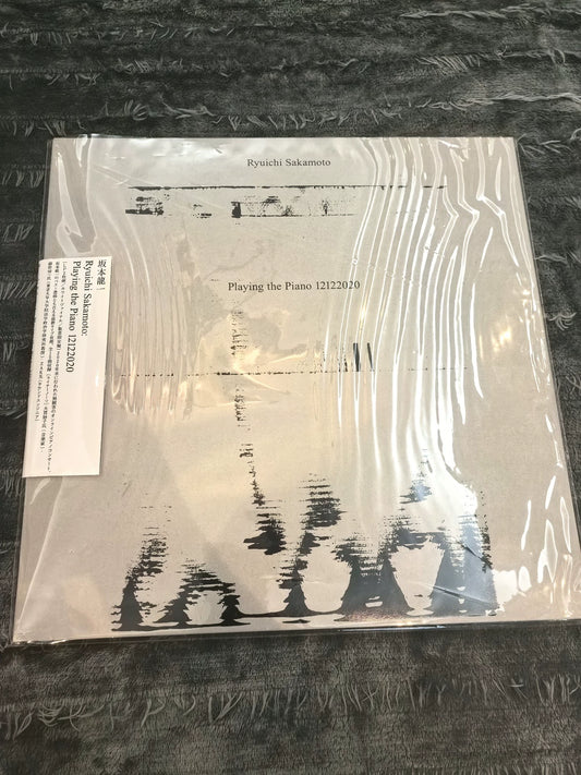 Ryuichi Sakamoto – Playing the Piano 12122020 – White 2LP – actual item photograph 1