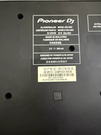 Pioneer DJ DDJ-SB2 Controller – Used – actual item photograph 5