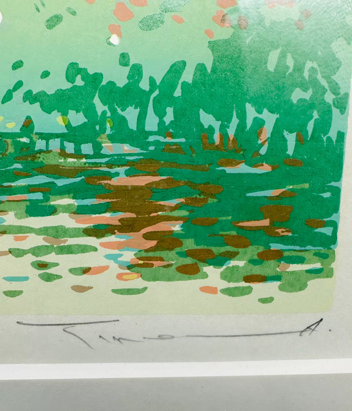 Takeo Honma – Onuma – Signed Numbered Framed Print 163/200 – detail 4