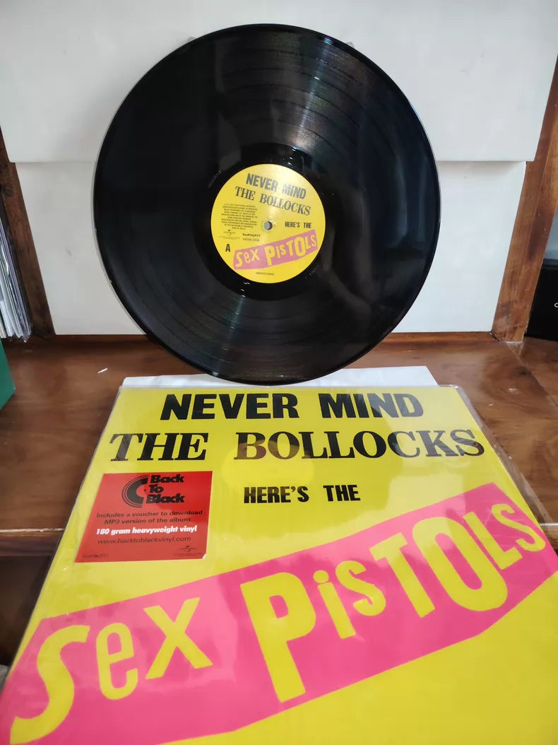 Sex Pistols – Never Mind the Bollocks, 180g Vinyl (LP) – source photograph 1