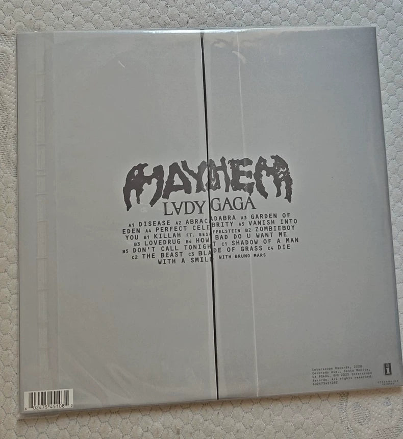 Lady Gaga – Mayhem – Vinyl LP – Opened