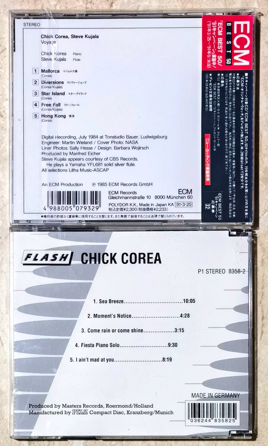Chick Corea – Voyage + Chick Corea – 2CD Bundle