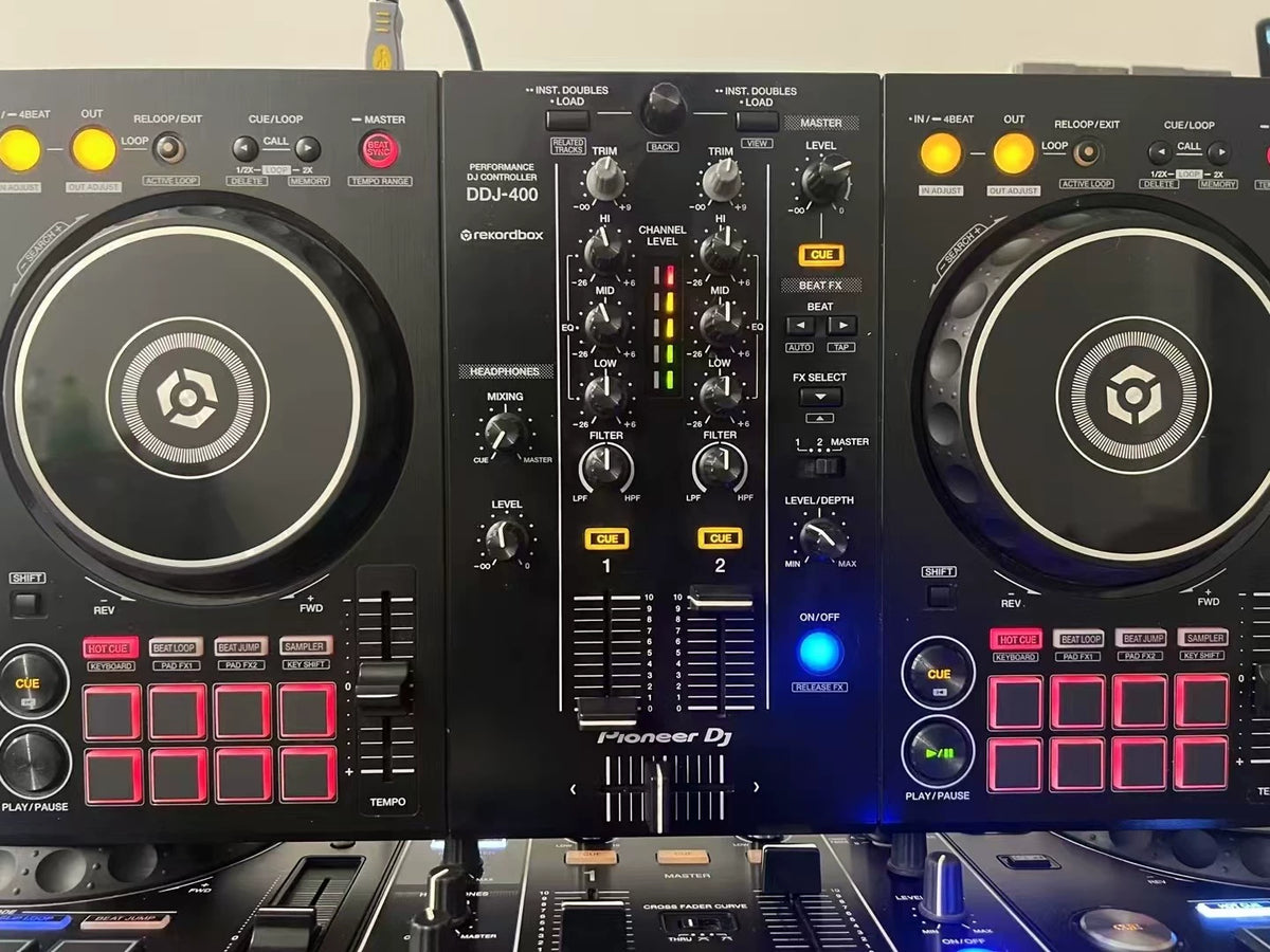 Pioneer DJ DDJ-400 – Used DJ Controller – actual item photograph 3