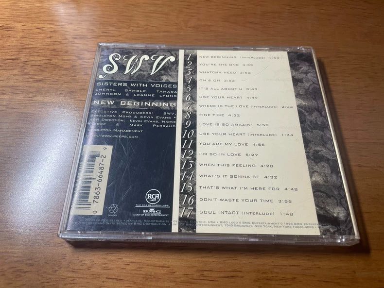 SWV – New Beginning – 1996 US CD