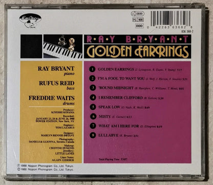 Ray Bryant – Golden Earrings – German CD