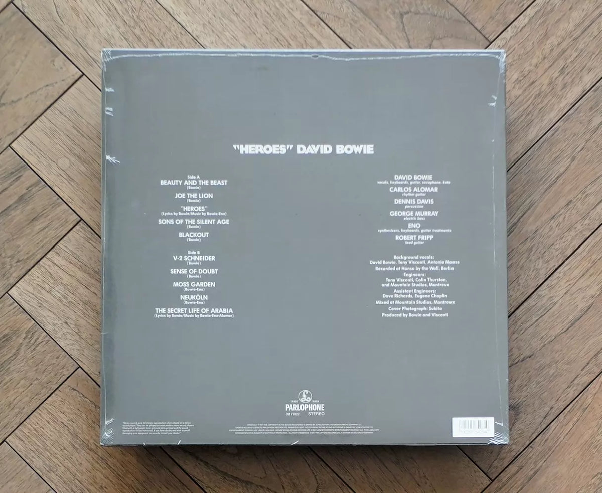 David Bowie – Heroes, 2017 Remaster – item photograph 2