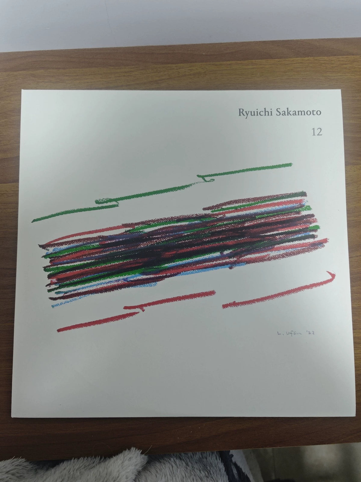 Ryuichi Sakamoto – 12 – Clear Vinyl 2LP – actual item photograph 1