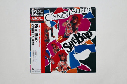 Cyndi Lauper – She Bop – Japanese 12-Inch Single – actual copy