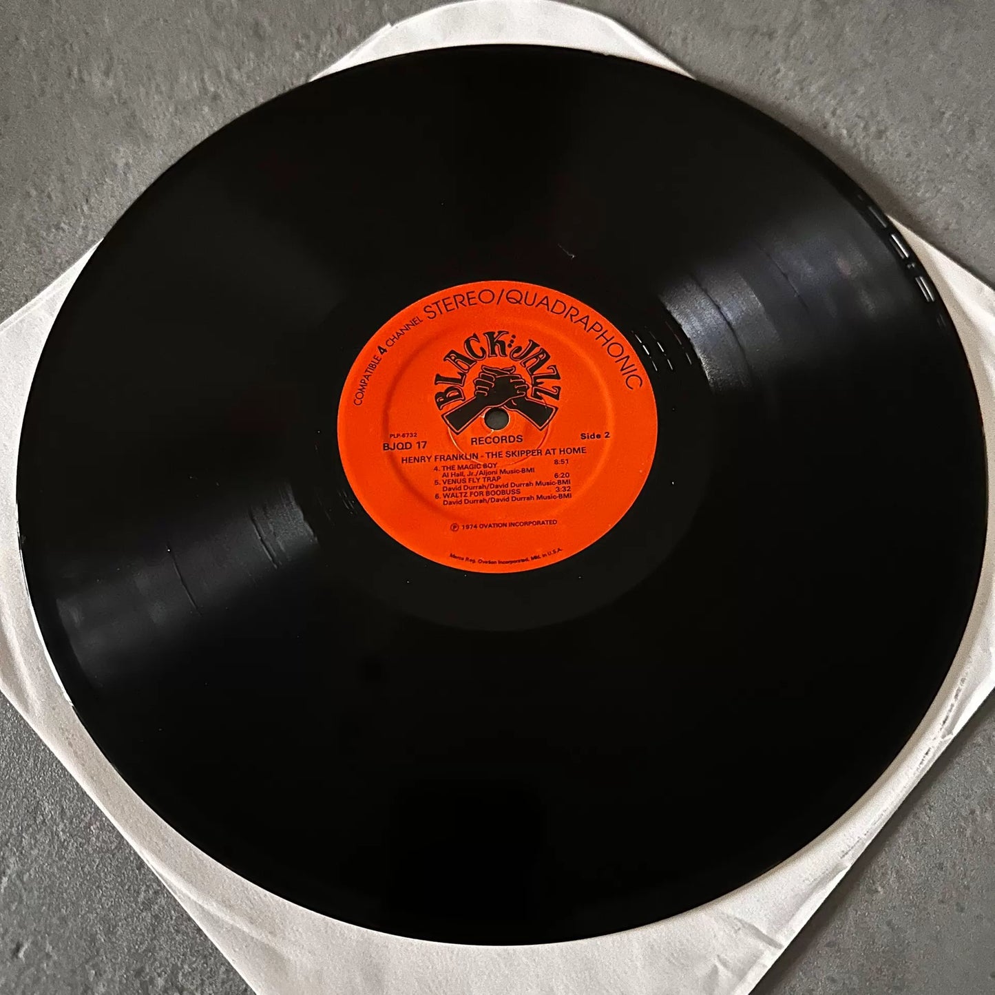 Henry Franklin – The Skipper at Home 1974 US Original Vinyl LP