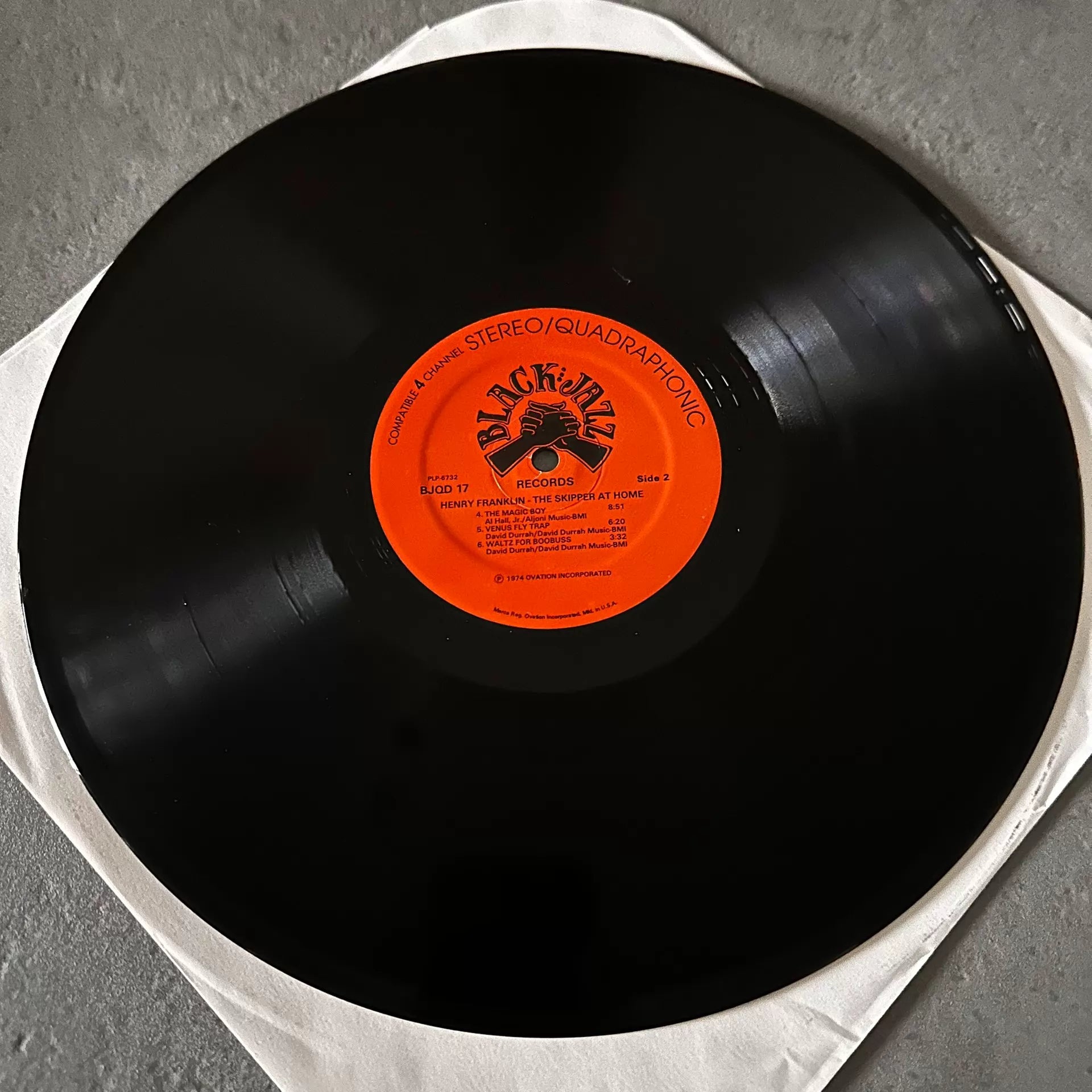 Henry Franklin – The Skipper at Home 1974 US Original Vinyl LP
