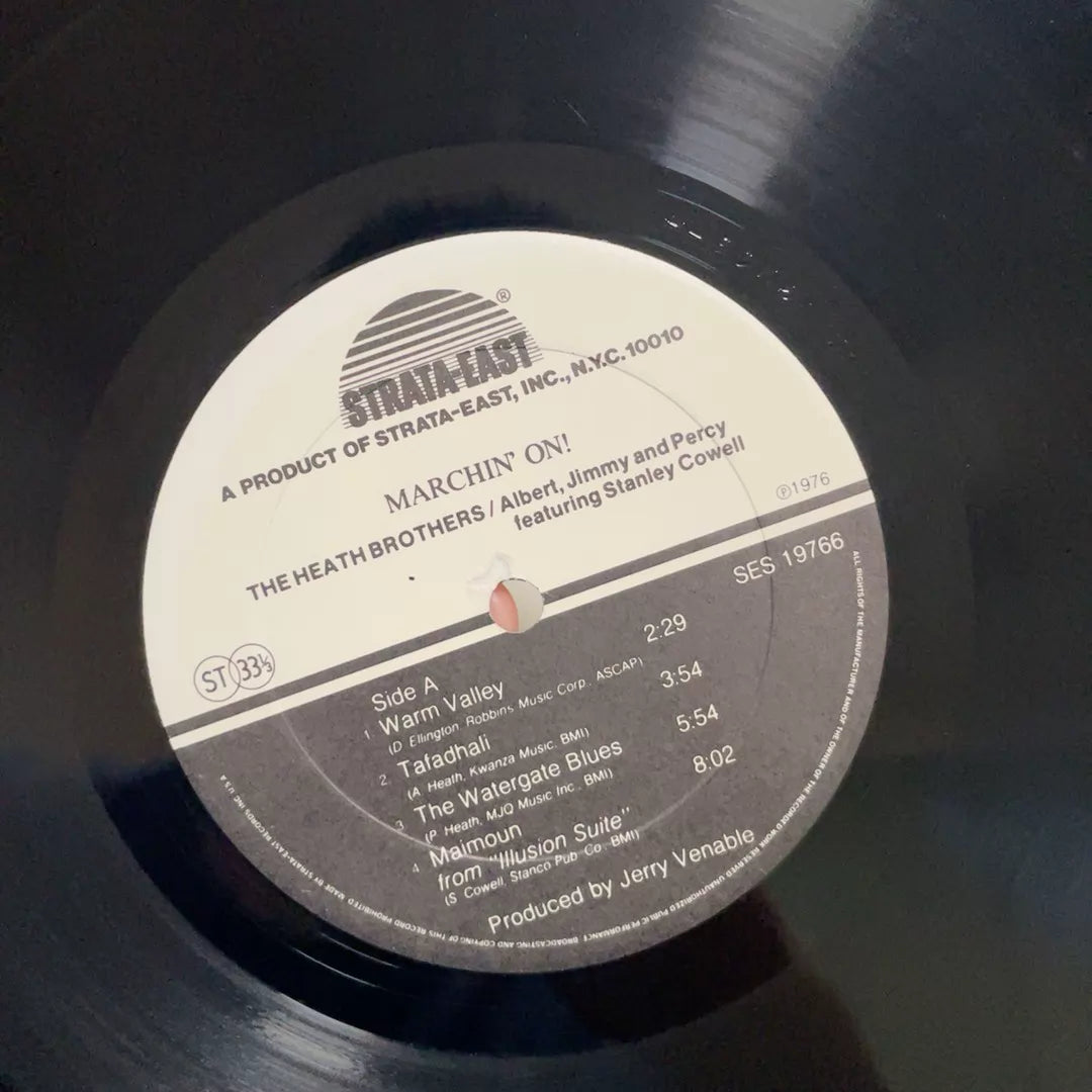 The Heath Brothers – Marchin’ On! US Original Vinyl LP