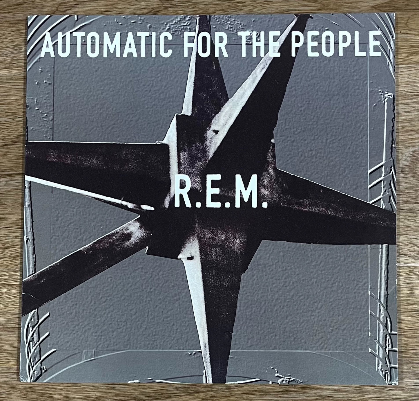 R.E.M. – Automatic for the People 1992 US First-Press Vinyl LP — front view