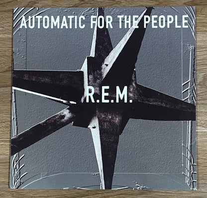 R.E.M. – Automatic for the People 1992 US First-Press Vinyl LP — front view