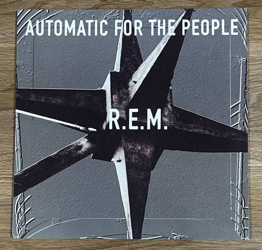 R.E.M. – Automatic for the People 1992 US First-Press Vinyl LP — front view