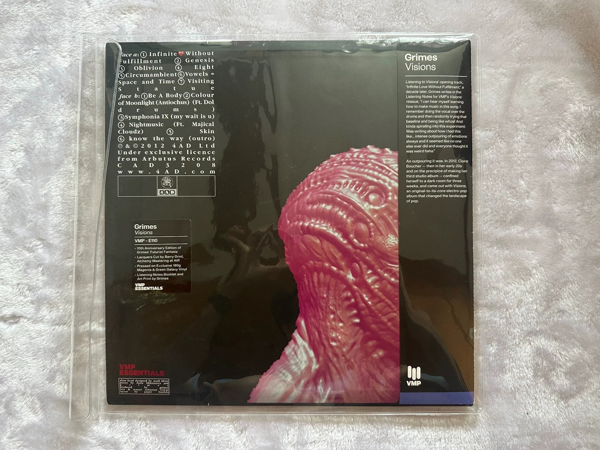 Grimes – Visions – VMP Green & Purple Nebula Vinyl (LP)