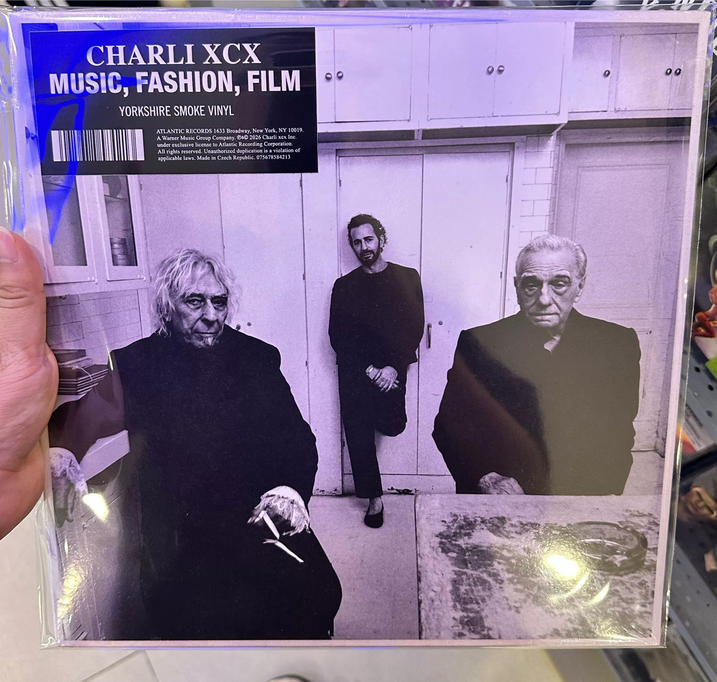 Charli XCX – Music, Fashion, Film – Yorkshire Smoke Vinyl (LP)
