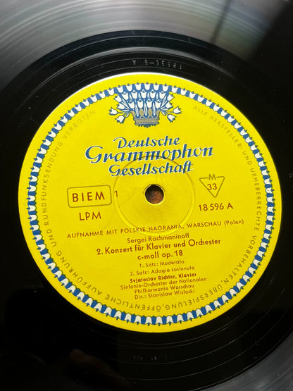 Rachmaninoff – Piano Concerto No. 2 & Six Preludes, Sviatoslav Richter, DG Prestige (LP) – supplied source photo 3