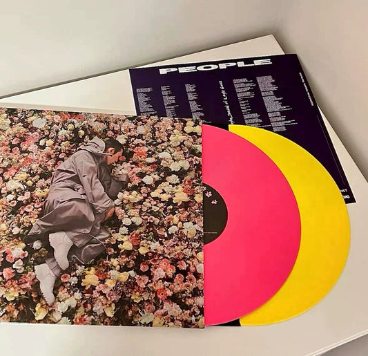 Code Kunst – People – Pink & Yellow Vinyl 2LP – actual item photograph 1