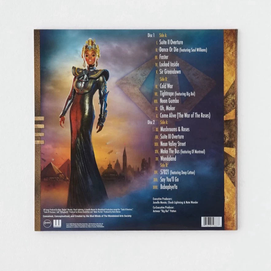 Janelle Monáe – The ArchAndroid – UO Exclusive Pearl Vinyl 2LP — product detail 5