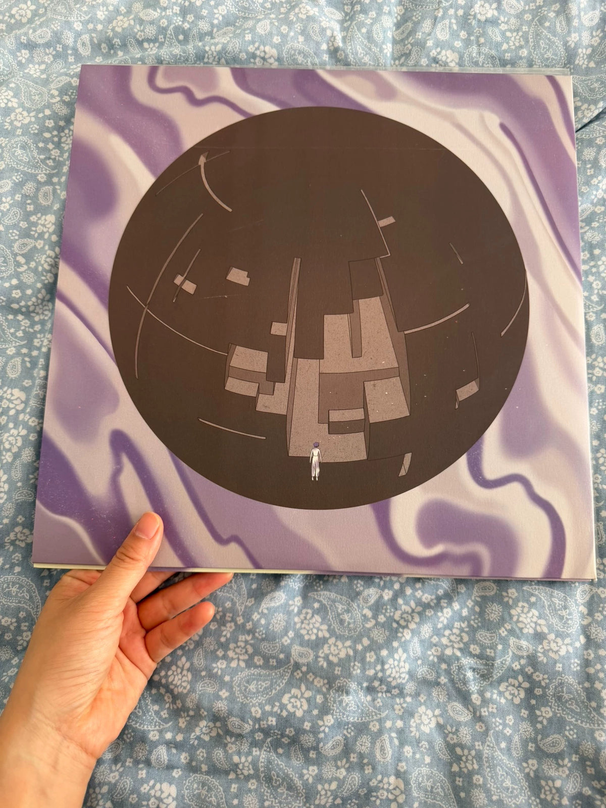 Wang Wen – Invisible City 看不見的城市 – Signed Purple Cross Vinyl