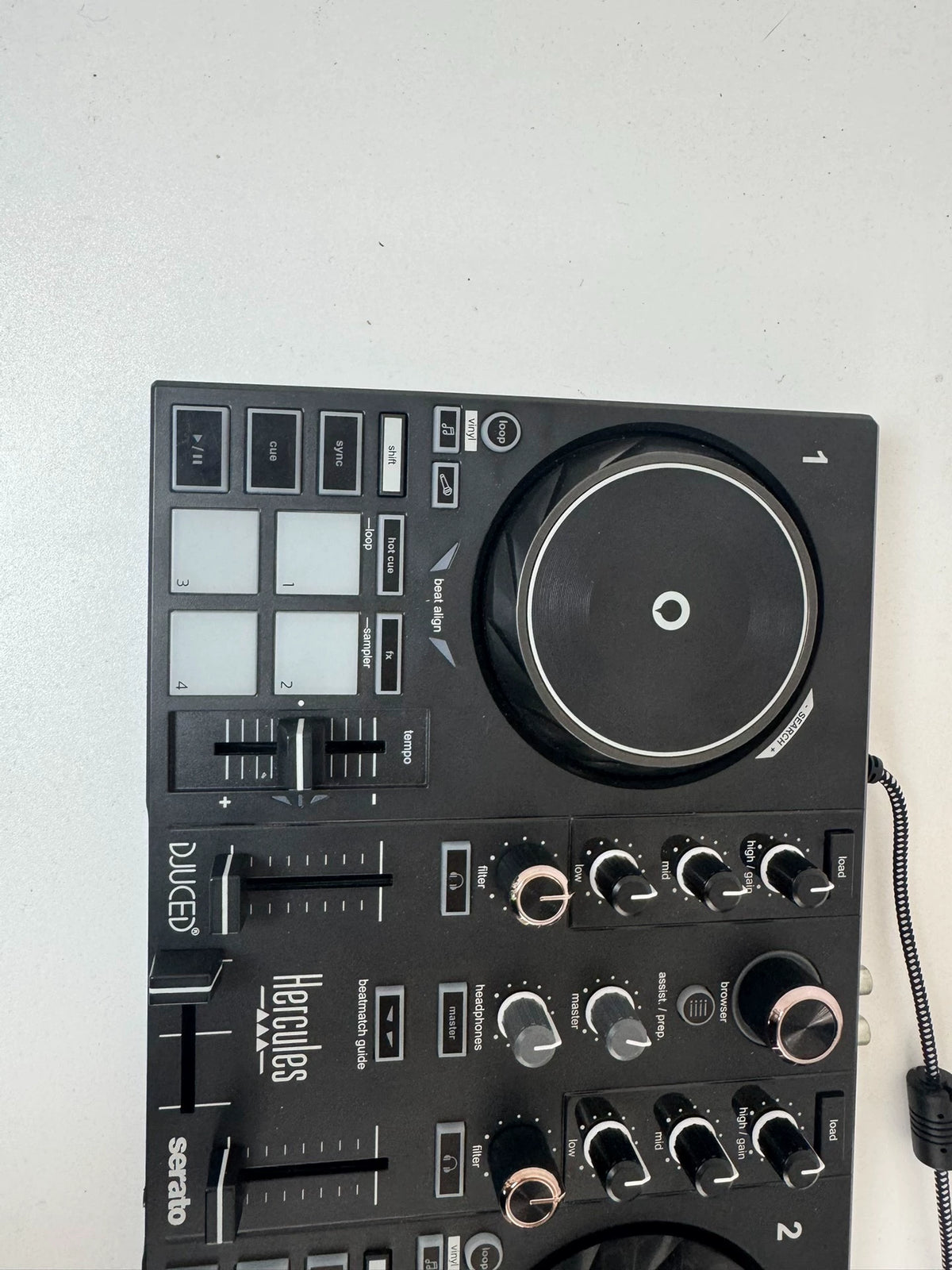 Hercules DJControl Inpulse 200 MK2 – Boxed DJ Controller – actual item photograph 3