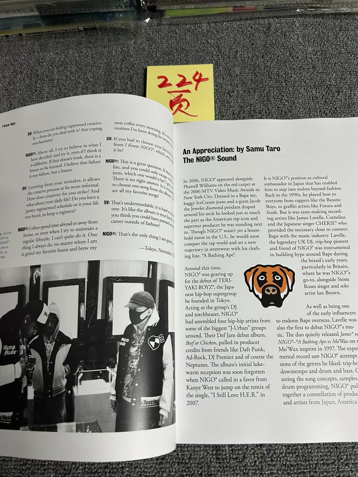 I Know NIGO – Rizzoli Hardcover Art Book – actual item photograph 6