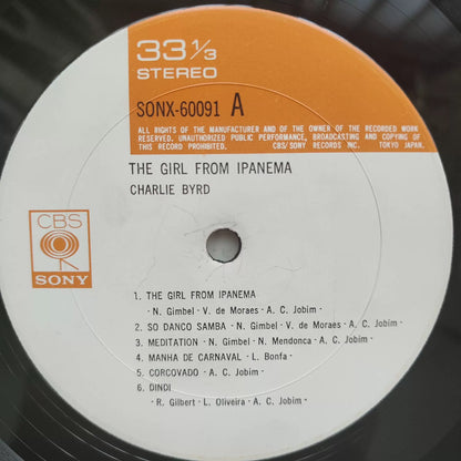 Charlie Byrd – The Girl from Ipanema, Japanese Edition (LP) – photo 4