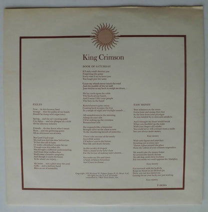 King Crimson – Larks’ Tongues in Aspic – Japanese Vinyl LP with Obi – detail 3