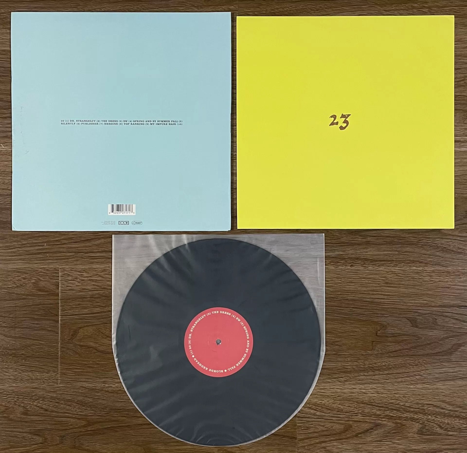 Blonde Redhead – 23 2007 US First-Press Vinyl LP — product detail 2