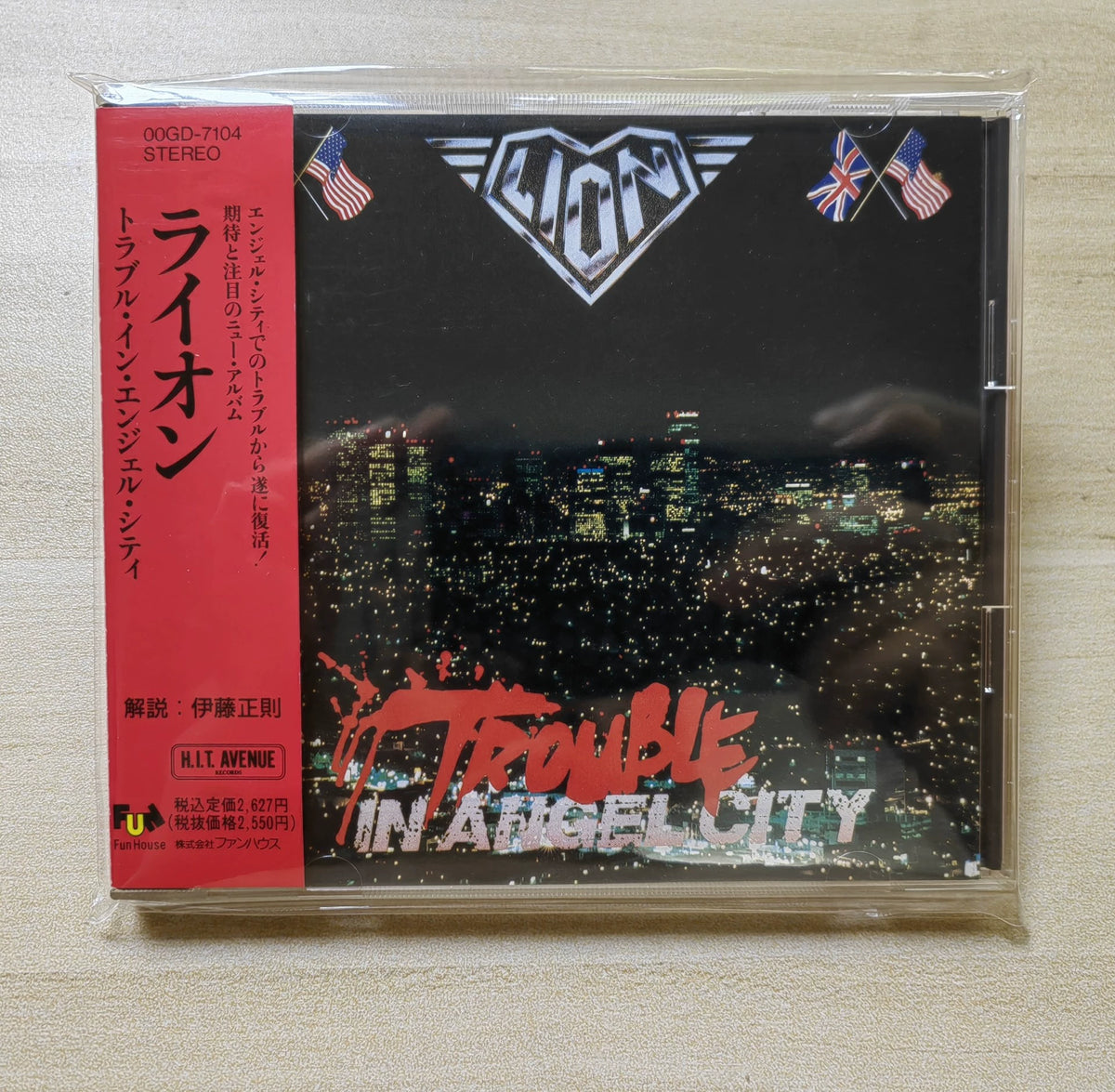 Lion – Trouble In Angel City – Japanese CD 00GD-7104
