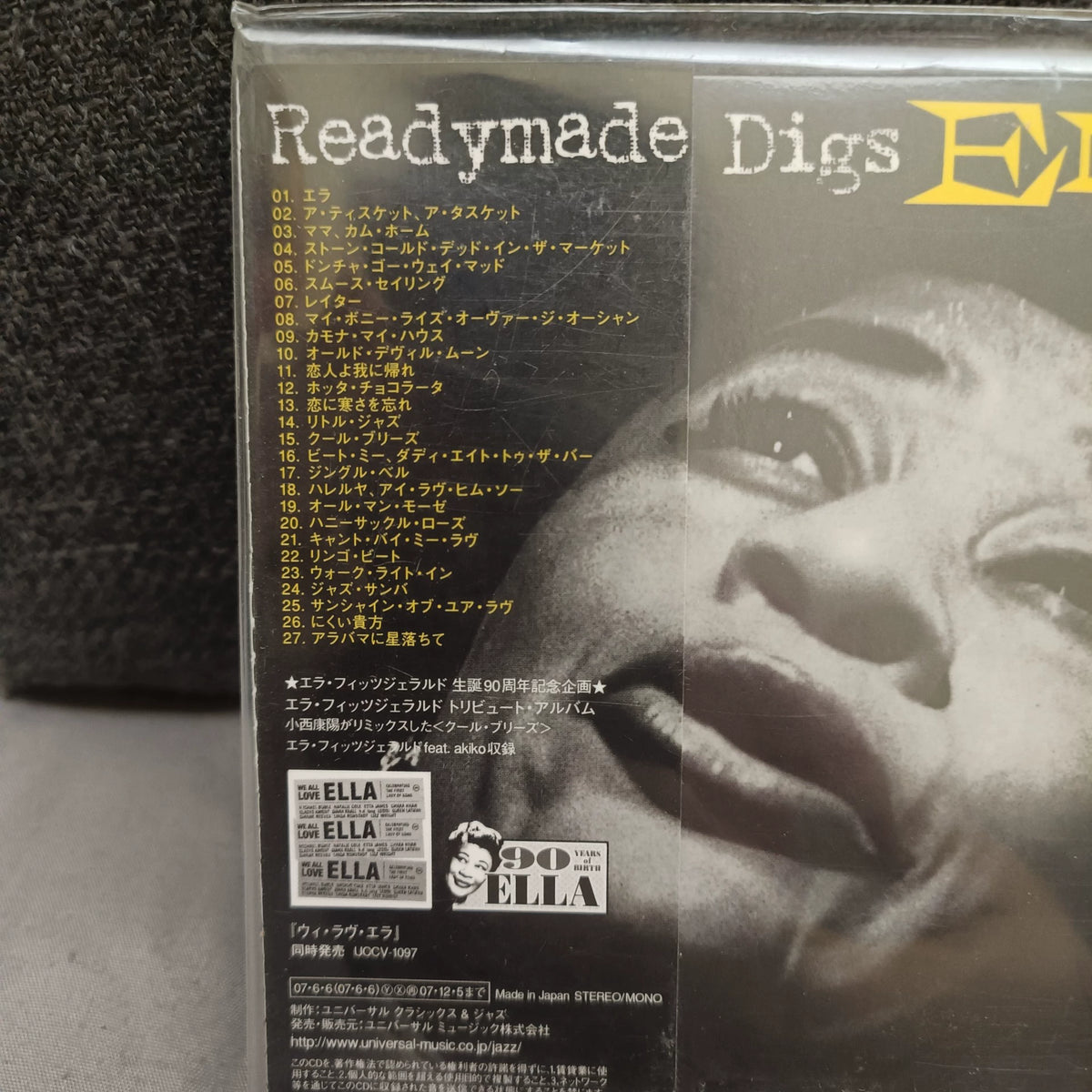 Ella Fitzgerald – Readymade Digs Ella! – Japanese CD – actual item photograph 4