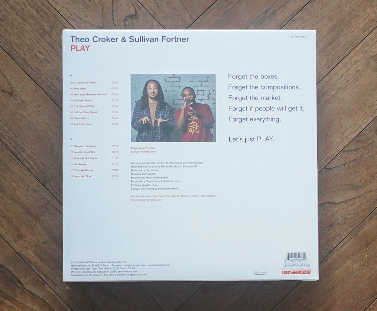 Theo Croker – Play – Green Vinyl LP — product detail 2