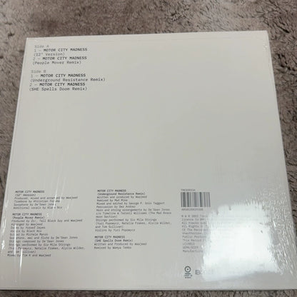 Waajeed – Motor City Madness (Remixes); actual item detail