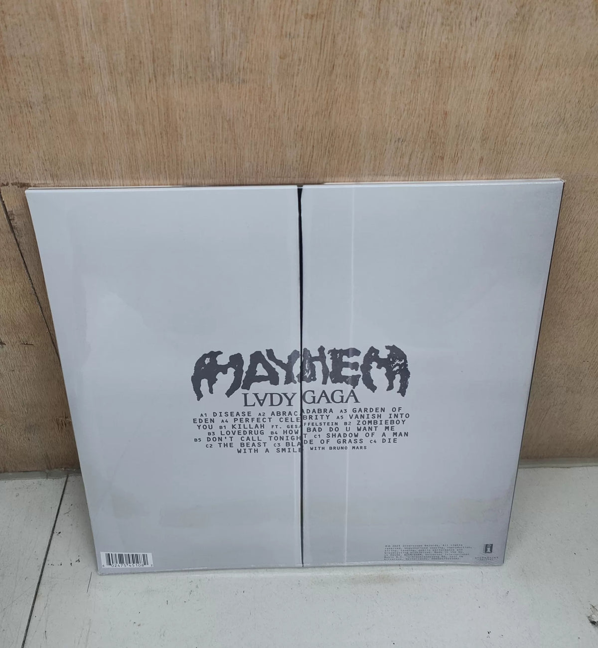 Lady Gaga – Mayhem – Sealed 2LP – detail 2