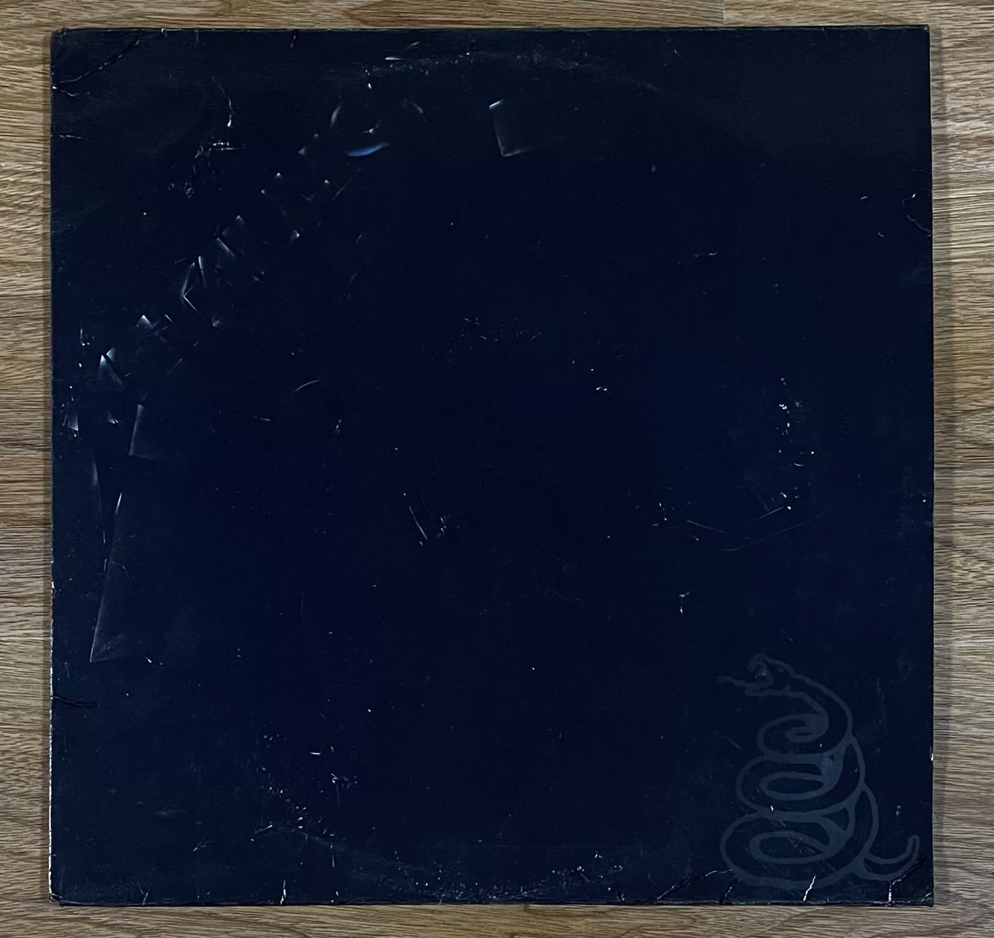 Metallica – Metallica 1991 US First-Press Vinyl LP — front view