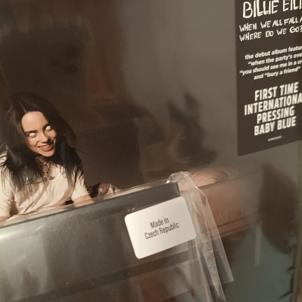 Billie Eilish – When We All Fall Asleep, Where Do We Go? – Baby Blue LP