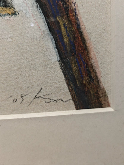 Pine Tree Study – Signed Framed Artwork