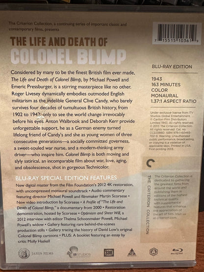 The Life and Death of Colonel Blimp, Criterion (Blu-ray) – photo 2