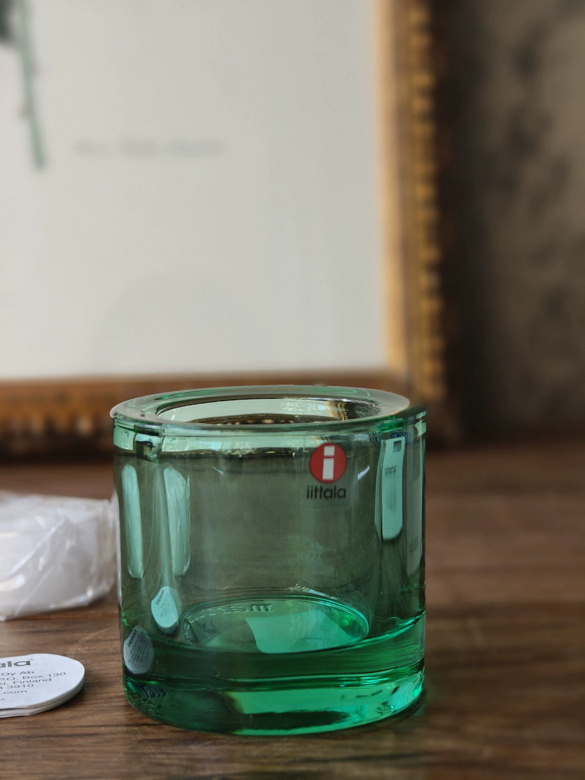 Iittala Kivi – Glass Candle Holder — product detail 2