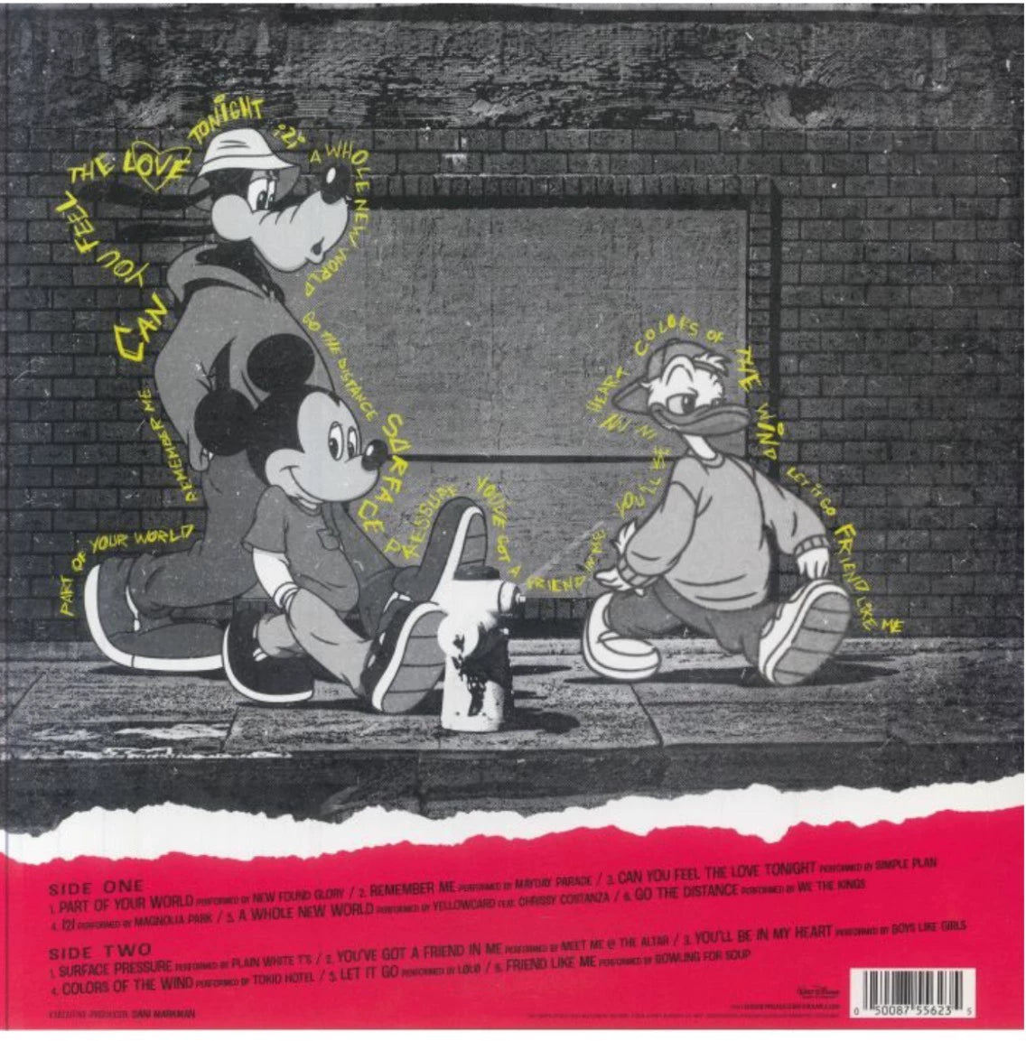 Disney – A Whole New Sound Black-and-White Splatter Vinyl LP — product detail 2