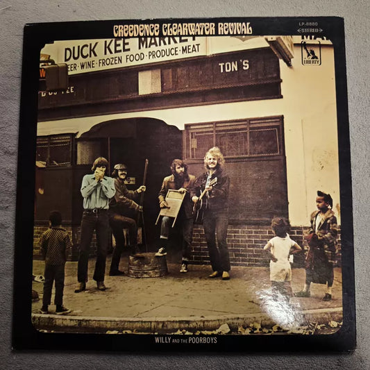 Creedence Clearwater Revival – Willy and the Poor Boys, Japanese Edition (LP) – source photograph 2