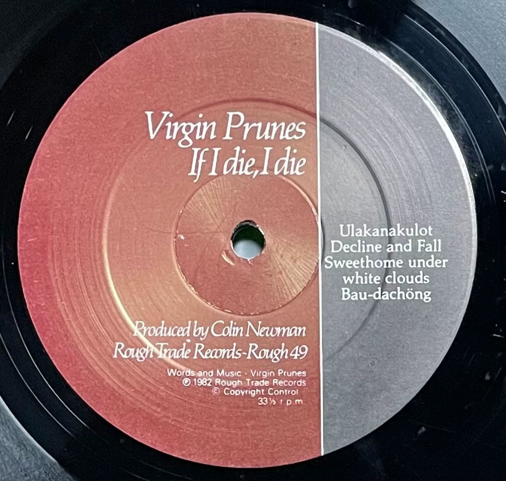 Virgin Prunes – ...If I Die, I Die 1982 UK First-Press Vinyl LP — product detail 3